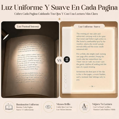 Lampara led de lectura y protección ocular